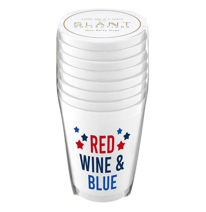 Slant Collections Drinkware July 4th Frost Cups
