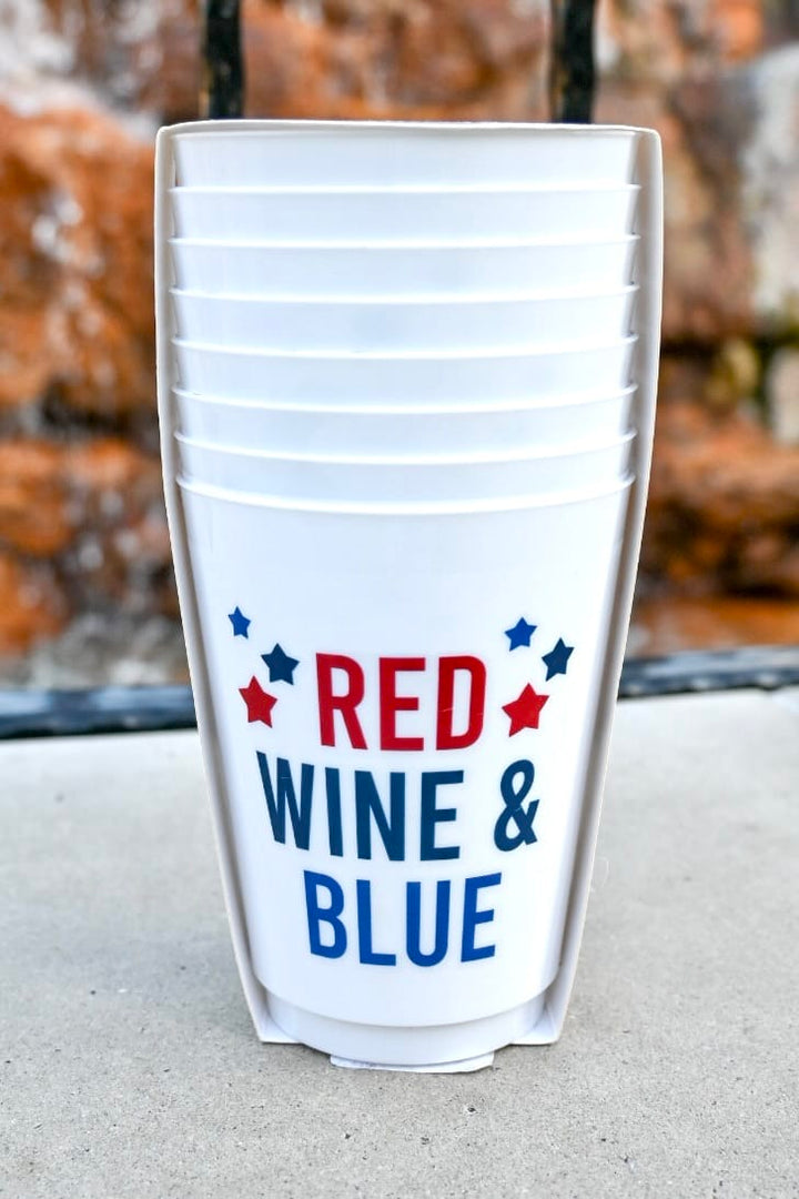 Slant Collections Drinkware July 4th Frost Cups