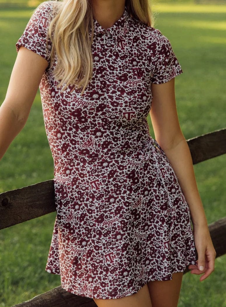 Smith & Quinn Dress The Ivy Dress - Texas A&M Poppies