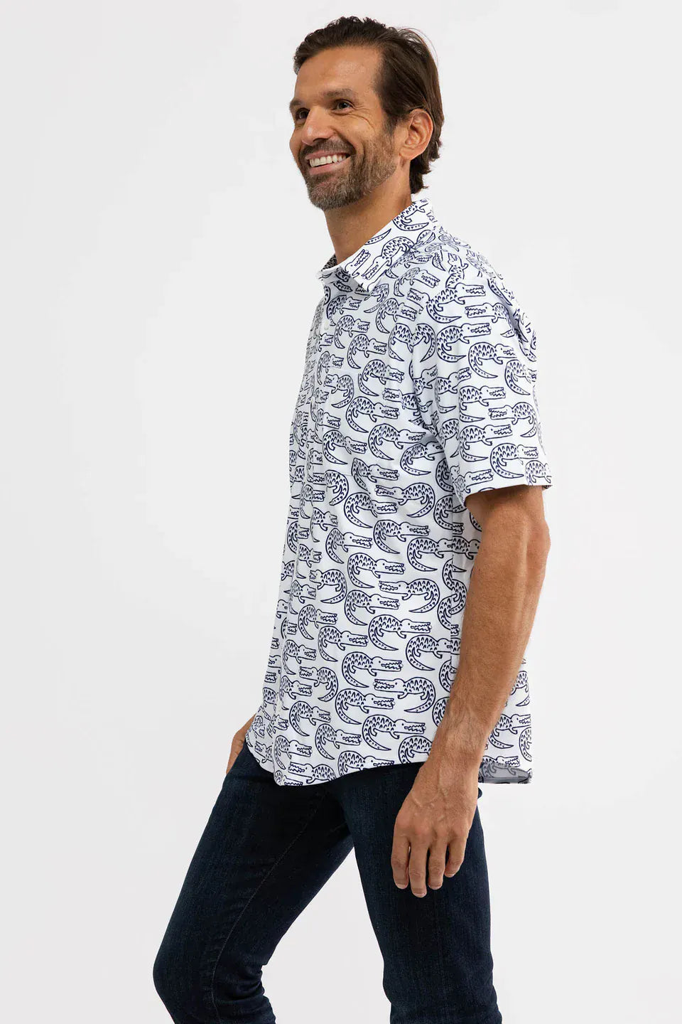 Smith & Quinn Mens Top Boatyard Button Down Top