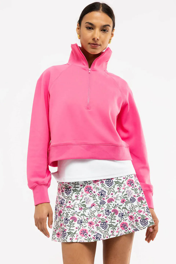 Smith & Quinn Pullover Rose / XS Nora Half Zip