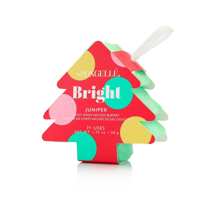 Spongelle Beauty Care Bright Holiday Tree Buffer