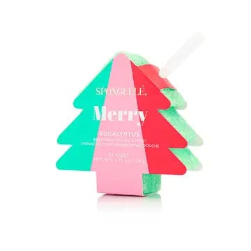 Spongelle Beauty Care Merry Holiday Tree Buffer