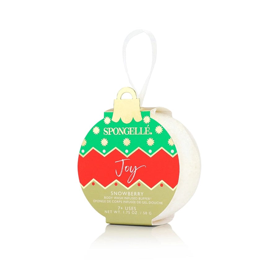 Spongelle Joy Holiday Ornament Buffer