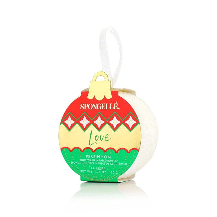 Spongelle Love Holiday Ornament Buffer