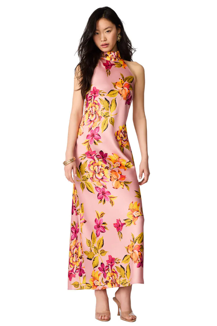Steve Madden Maxi Dress Tropical Breeze / XS Lara Satin Dress