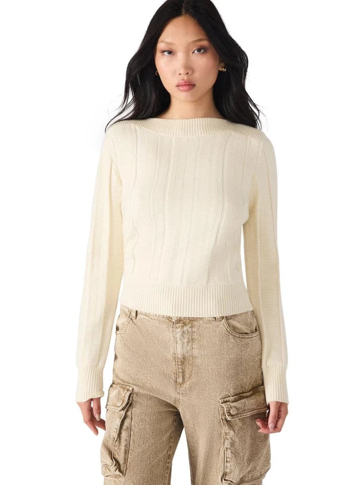 Steve Madden Sweater Cream / XS Serra Sweater