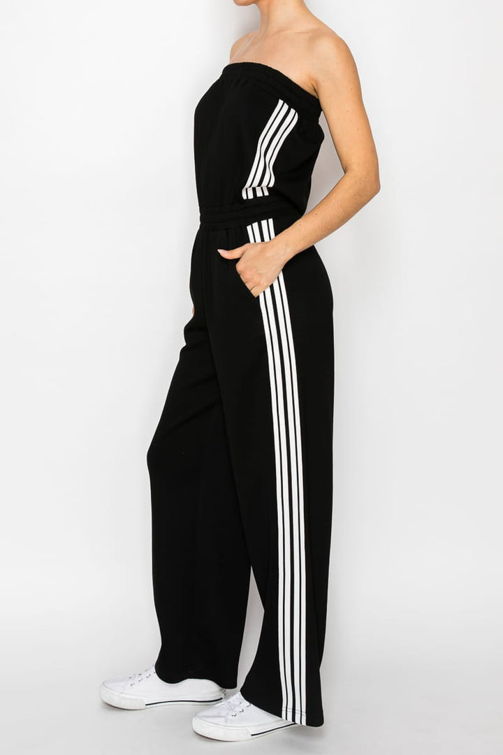 Stitch &amp; Co. Jumpsuit Maryam Side Contrast Jumpsuit