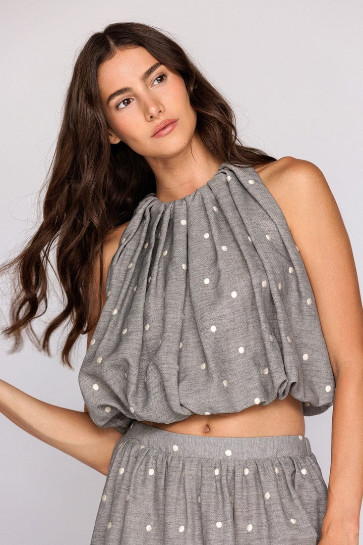 STORIA Top Marlee Polka Dot Top