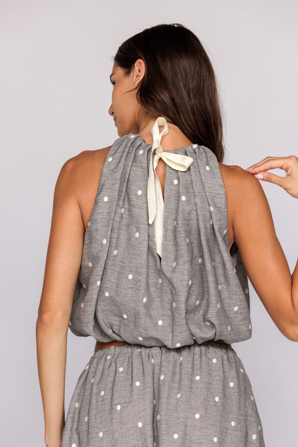 STORIA Top Marlee Polka Dot Top