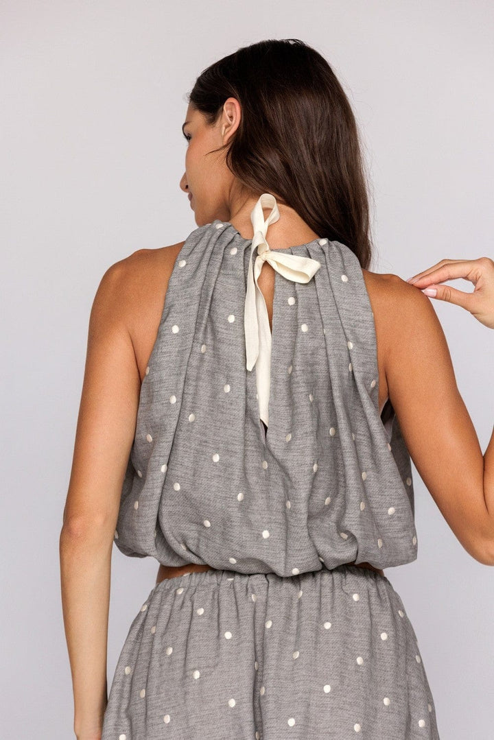 STORIA Top Marlee Polka Dot Top