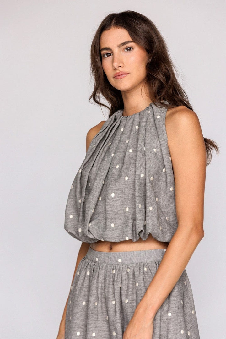 STORIA Top Marlee Polka Dot Top