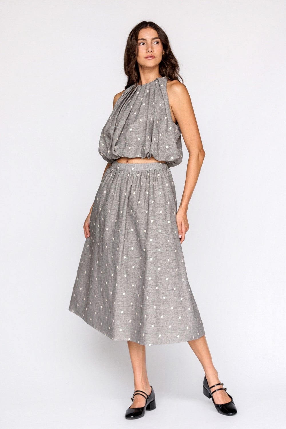 STORIA Top Marlee Polka Dot Top