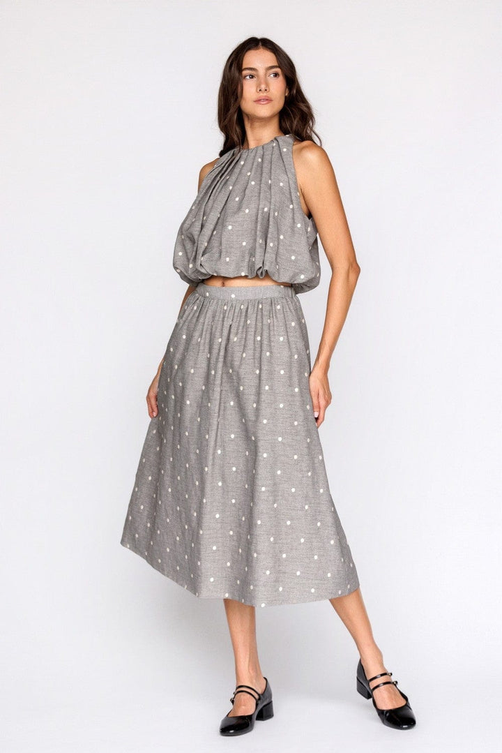 STORIA Top Marlee Polka Dot Top