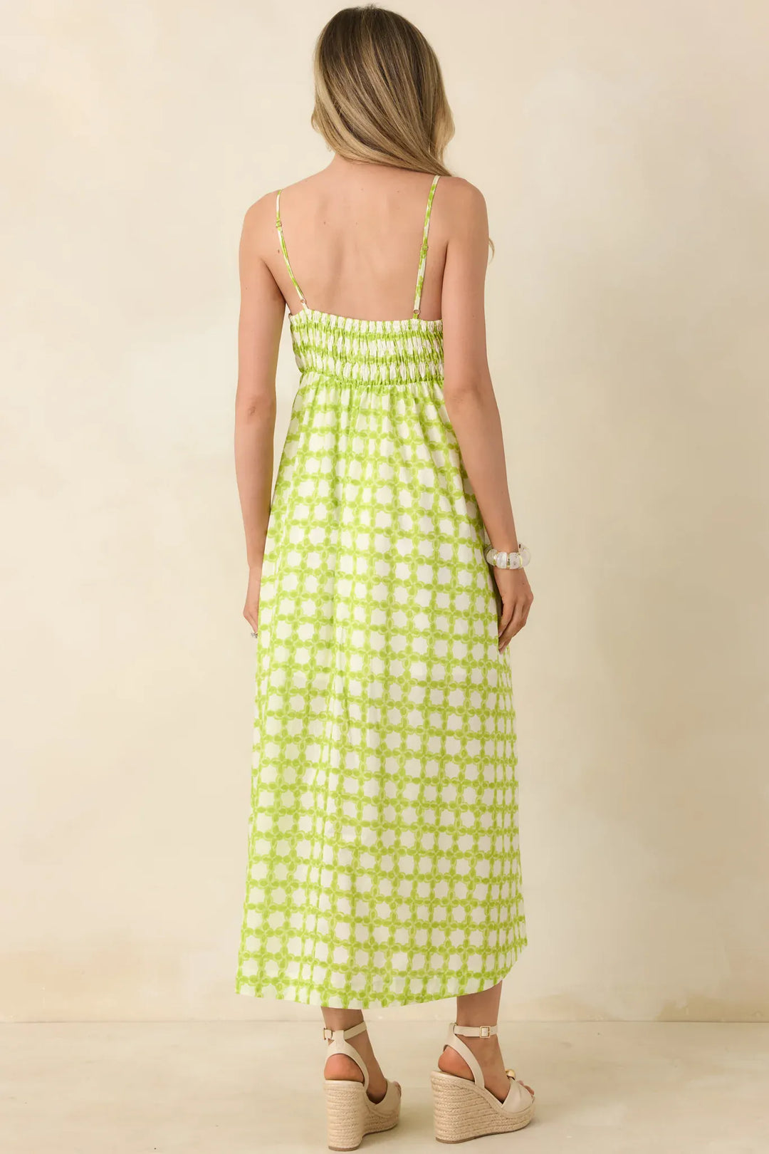 Strut & Bolt Midi Dress Lyla Pintucked Midi Dress