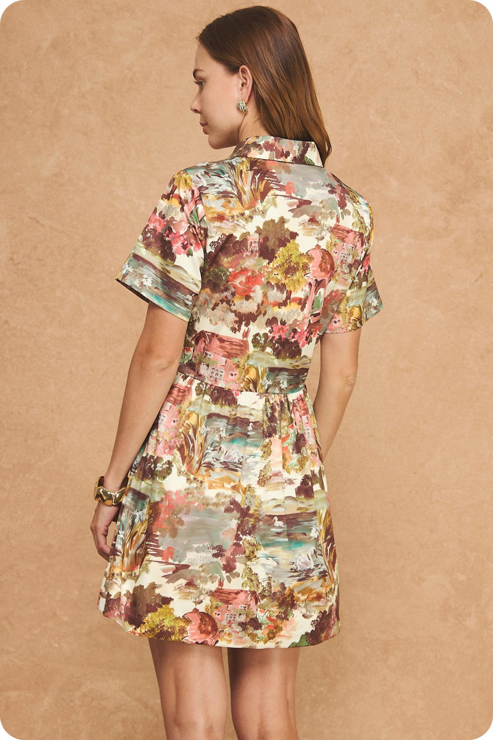 Strut &amp; Bolt Mini Dress Adaline Cottage Garden Mini Dress