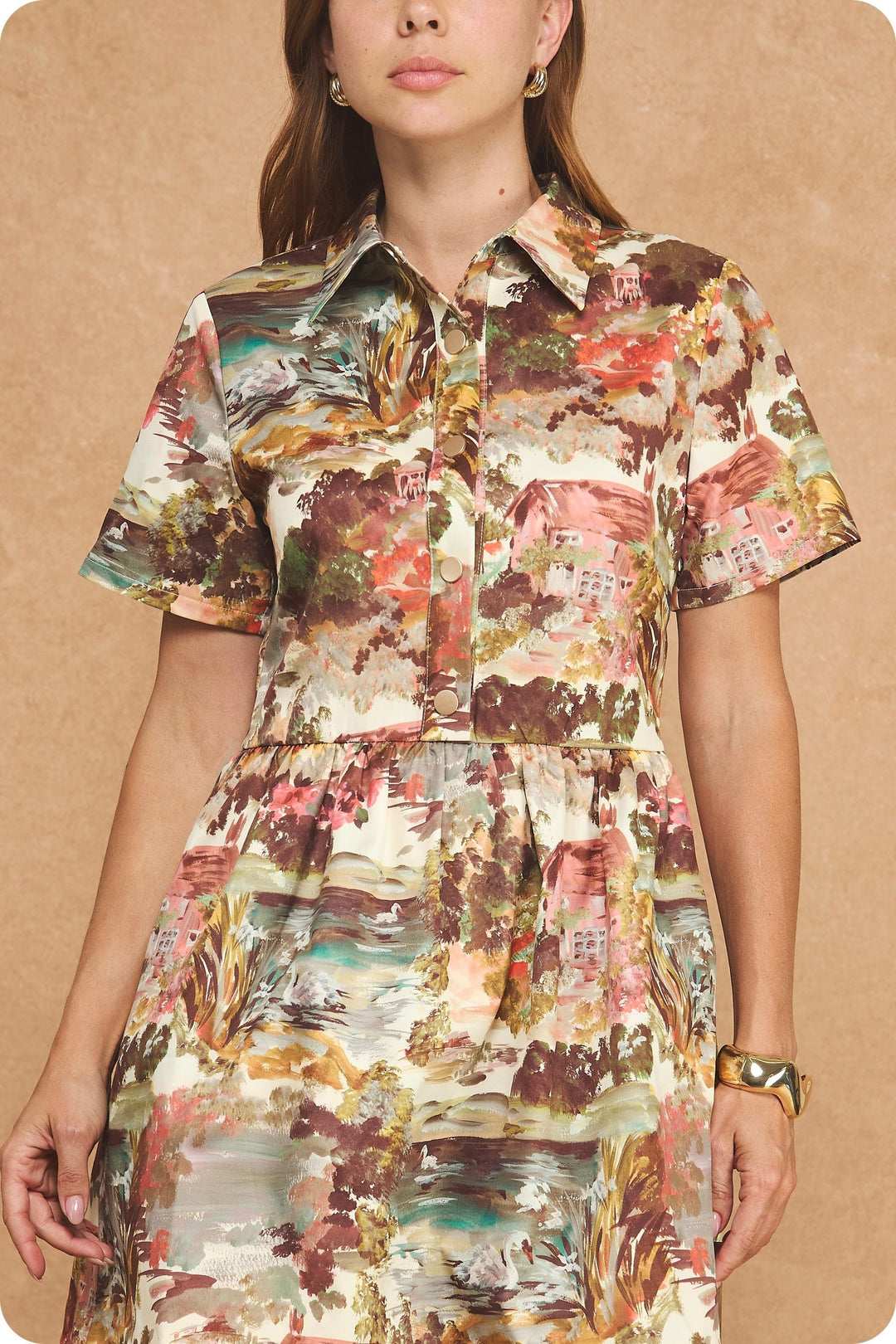 Strut &amp; Bolt Mini Dress Adaline Cottage Garden Mini Dress