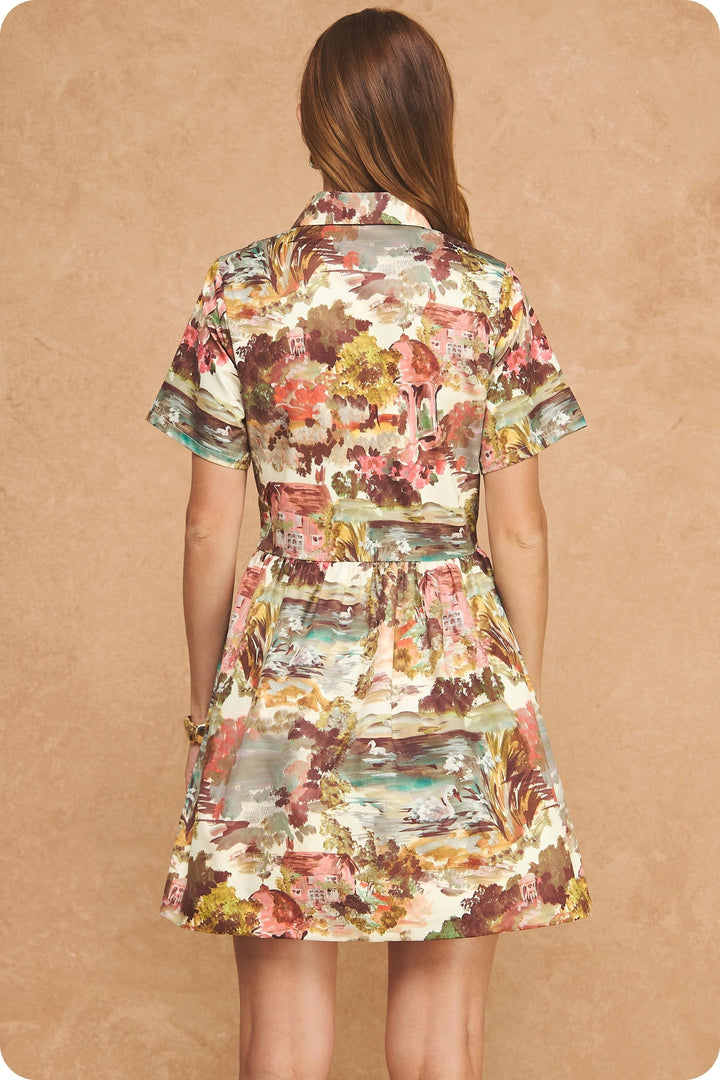 Strut &amp; Bolt Mini Dress Adaline Cottage Garden Mini Dress