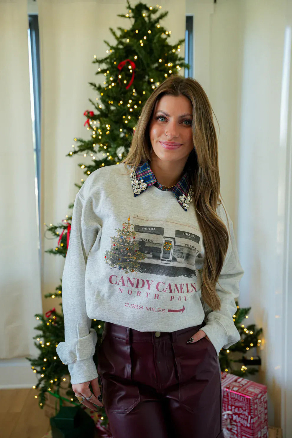 Summer Tees Sweatshirt Candy Cane x Marfa Sweatshirt