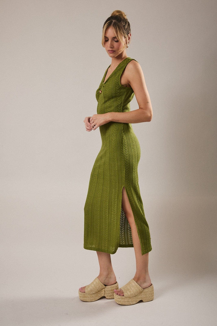 Sunday Edition Dress Eliana Keyhole Maxi Dress