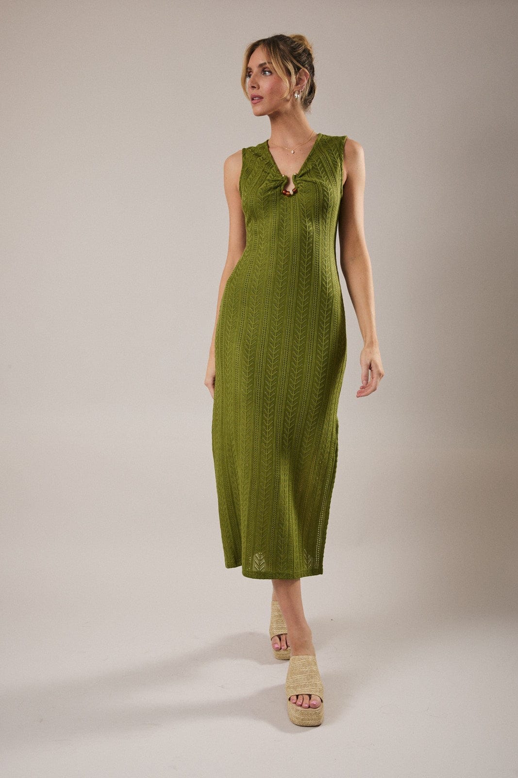 Sunday Edition Dress Eliana Keyhole Maxi Dress
