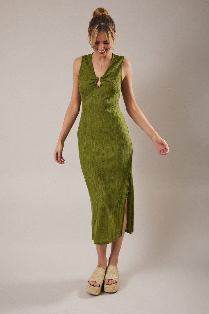 Sunday Edition Dress Eliana Keyhole Maxi Dress