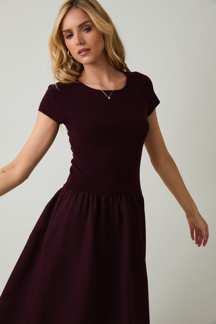 Sunday Edition Dress Kimber Knit Mix Dress