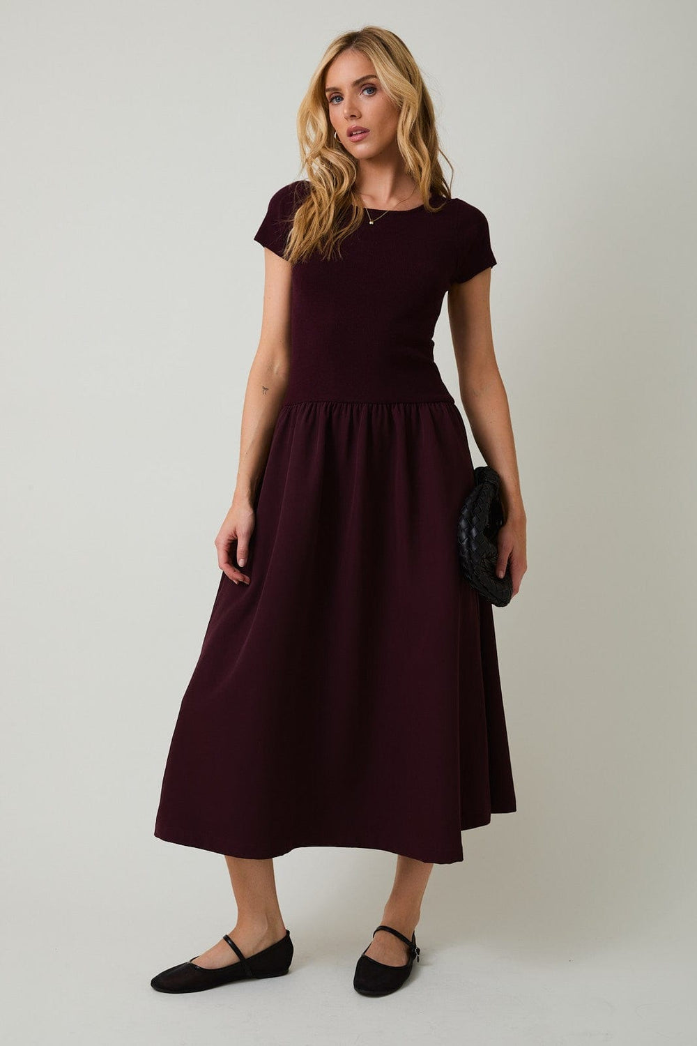 Sunday Edition Dress Kimber Knit Mix Dress