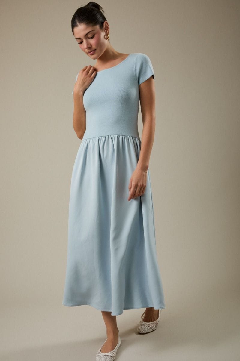 Sunday Edition Dress Kimber Knit Mix Dress