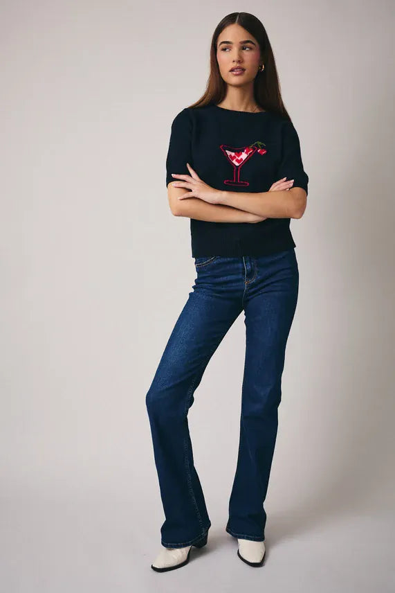 Sunday Edition Top Skylar Cocktail Sweater Top