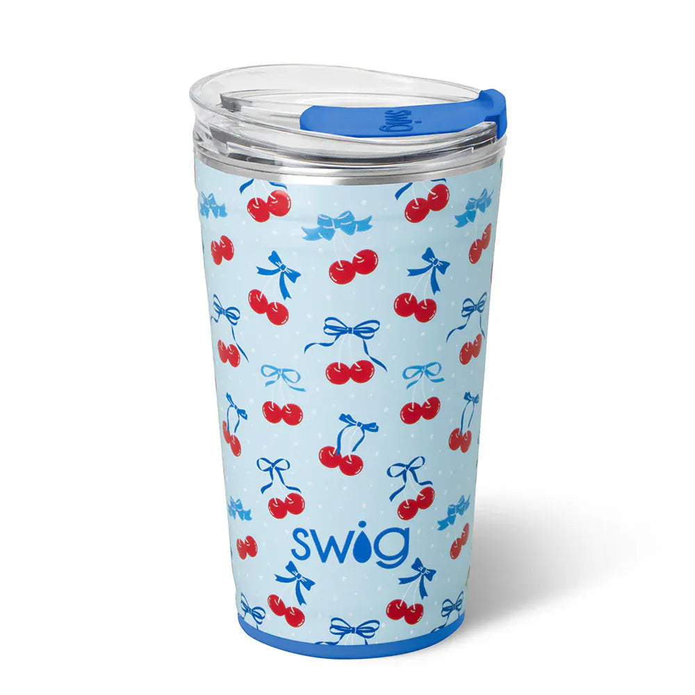 Swig Drinkware Cherry Pop Party Cup 24oz