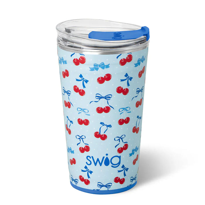 Swig Drinkware Cherry Pop Party Cup 24oz