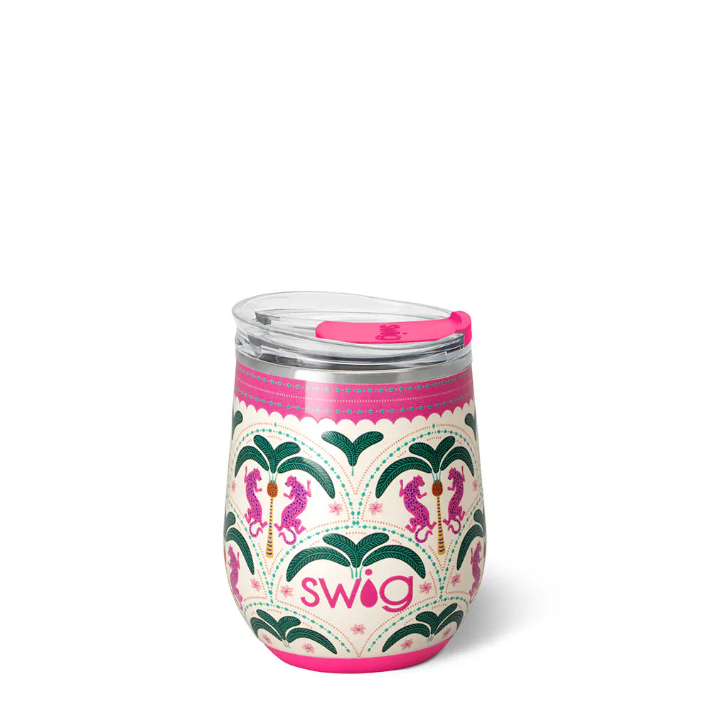 Swig Drinkware Palm Royale Stemless Wine 12oz