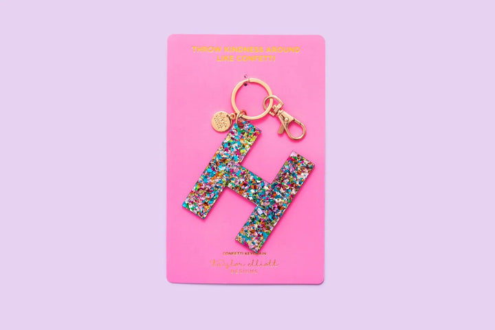 Taylor Elliott Gift H Letter Keychains (A-Z)