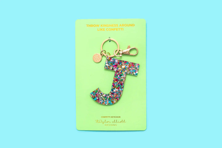 Taylor Elliott Gift J Letter Keychains (A-Z)