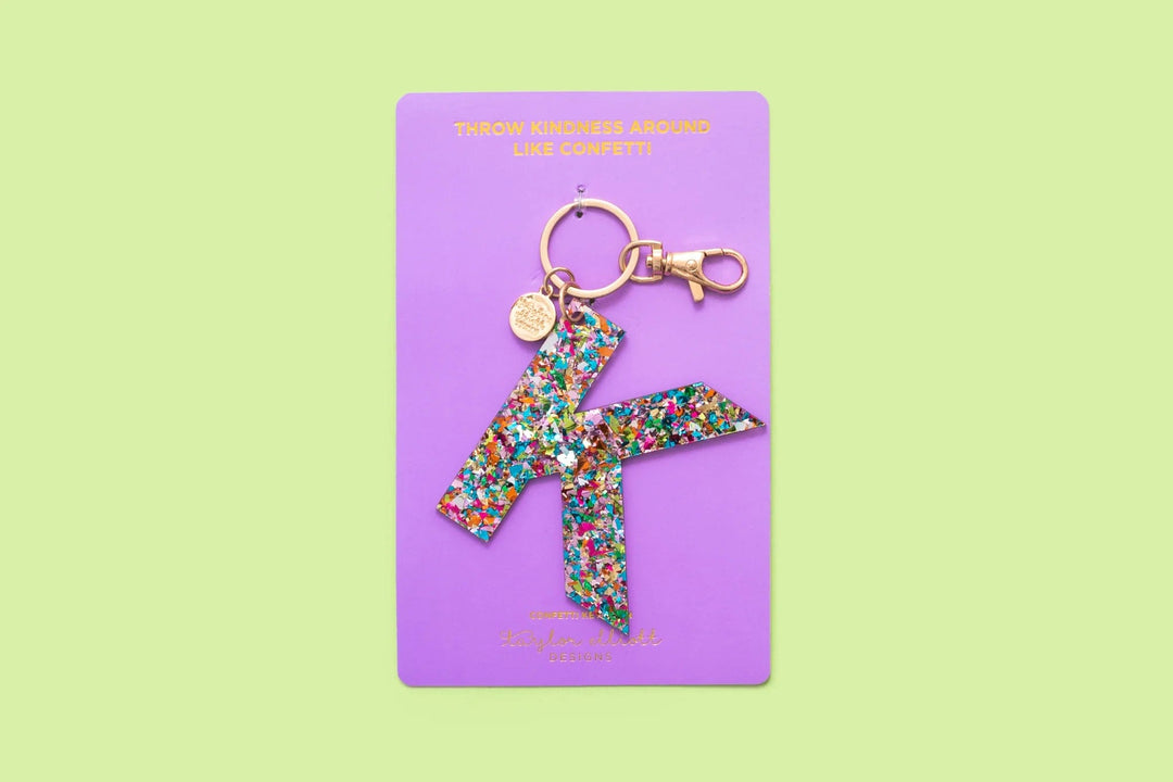 Taylor Elliott Gift K Letter Keychains (A-Z)