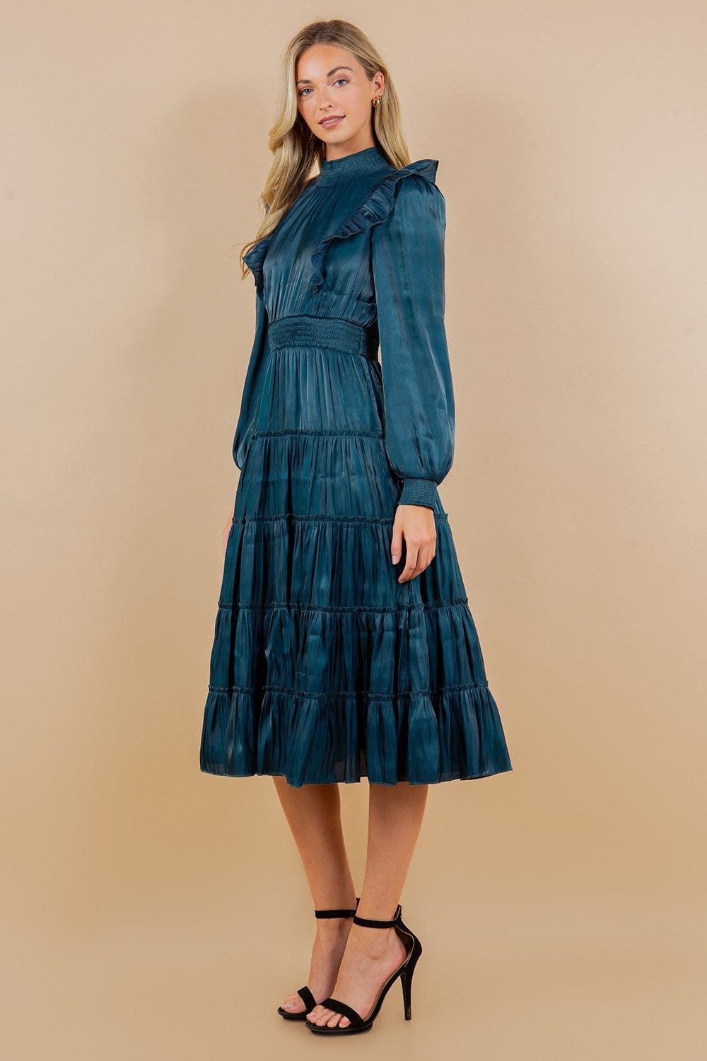 TCEC Dress Gemma Tiered Ruffle Dress