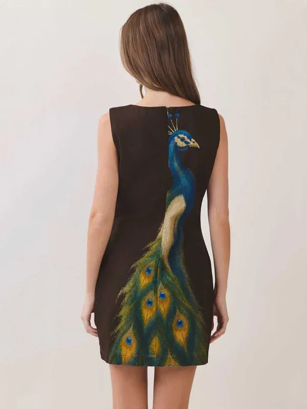 TCEC Mini Dress Myla Peacock Mini Dress