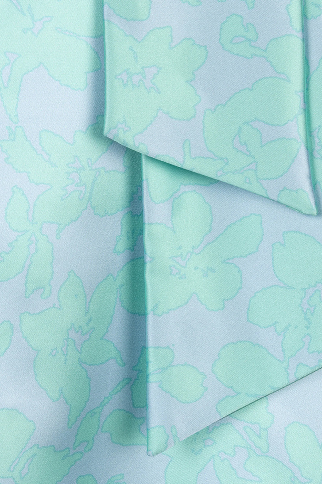 Teal Poppy Dress Stella Knot Detail Dress