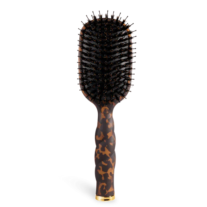 Teleties Beauty Care Tortoise / Full Size Boar Bristle Hair Brush