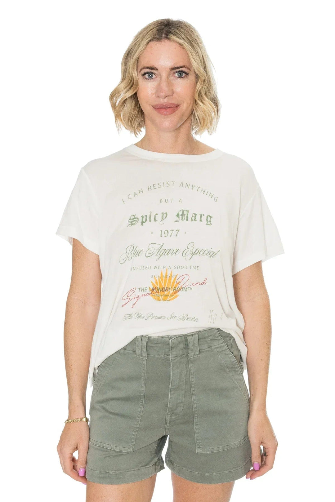 The Laundry Room Graphic Tee White / S Spicy Marg Tee