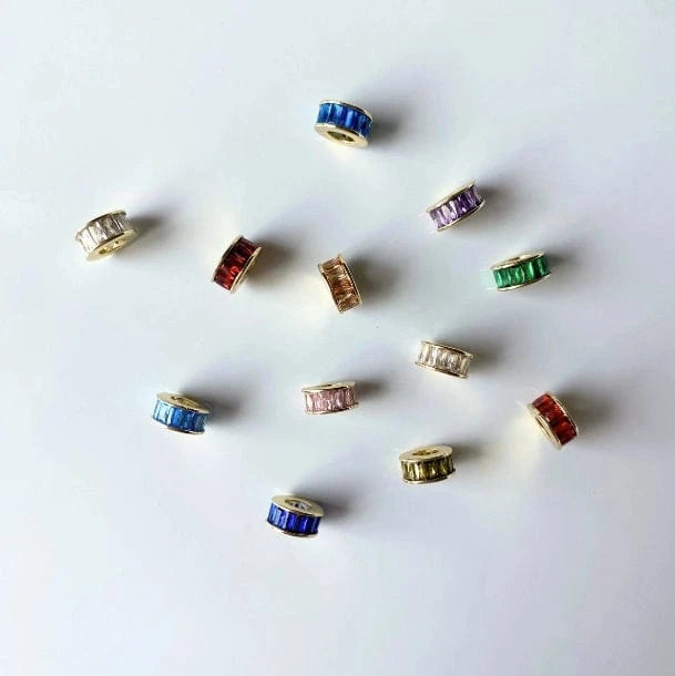The Sis Kiss Jewelry January Slider Birthstone Charms