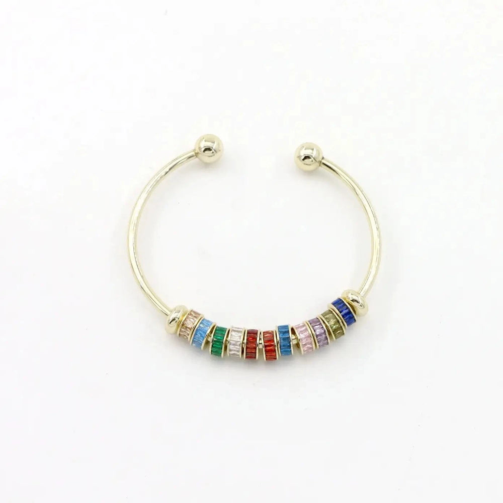 The Sis Kiss Jewelry Slider Birthstone Charms