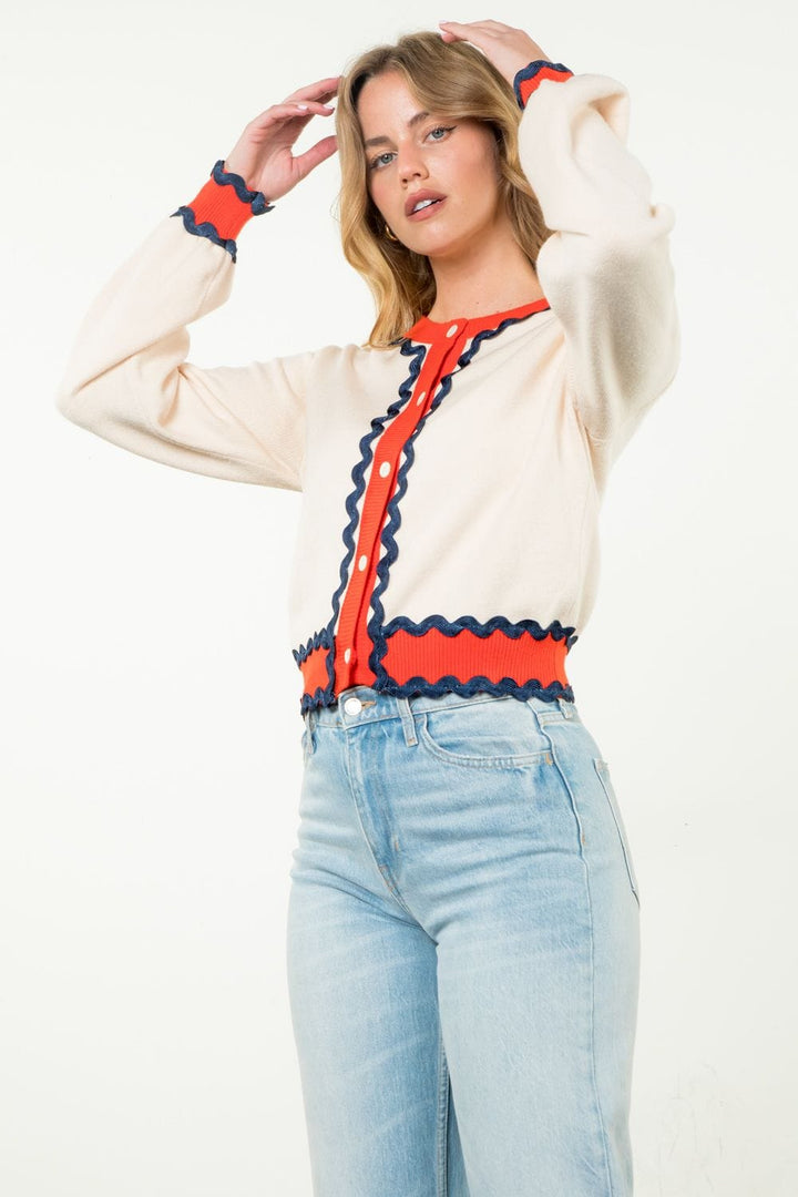 THML Cardigan Maxine Button Up Knit Cardi