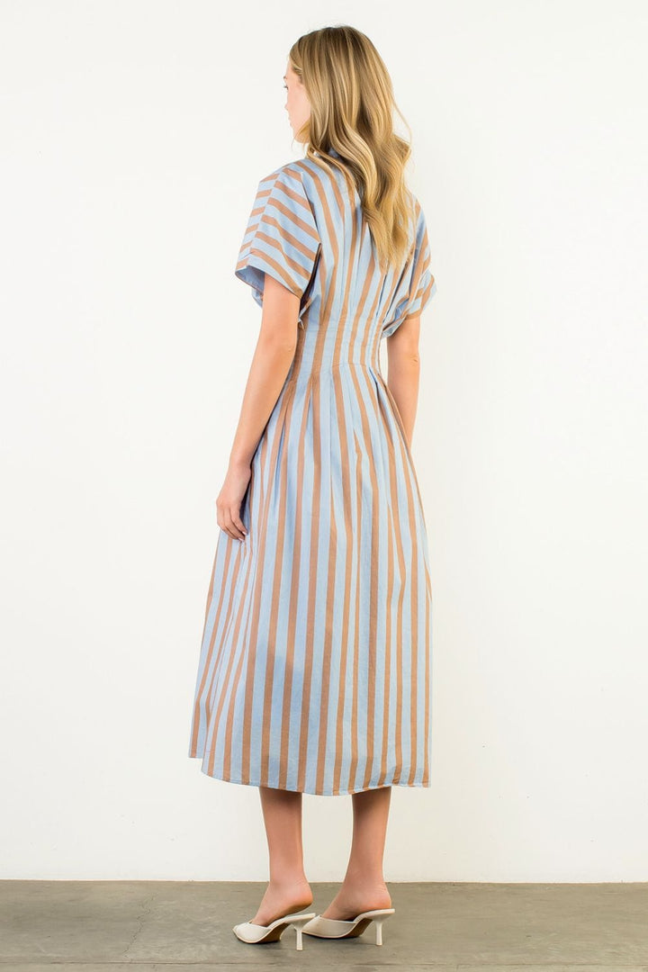 THML Dress Alivia Striped Dress