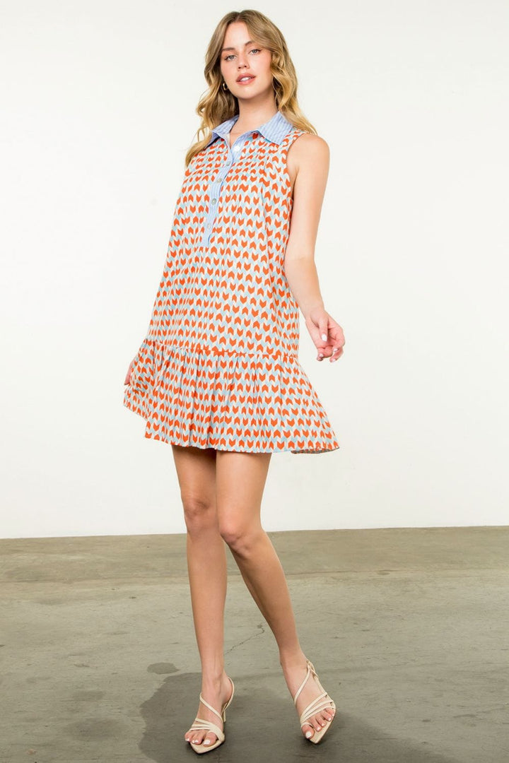 THML Dress Annie Print Dress