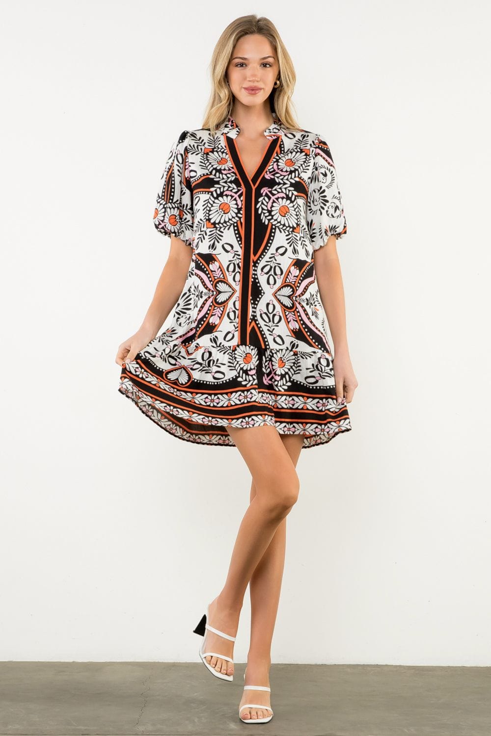 THML Dress Black / XS Hailey Tiered Dress