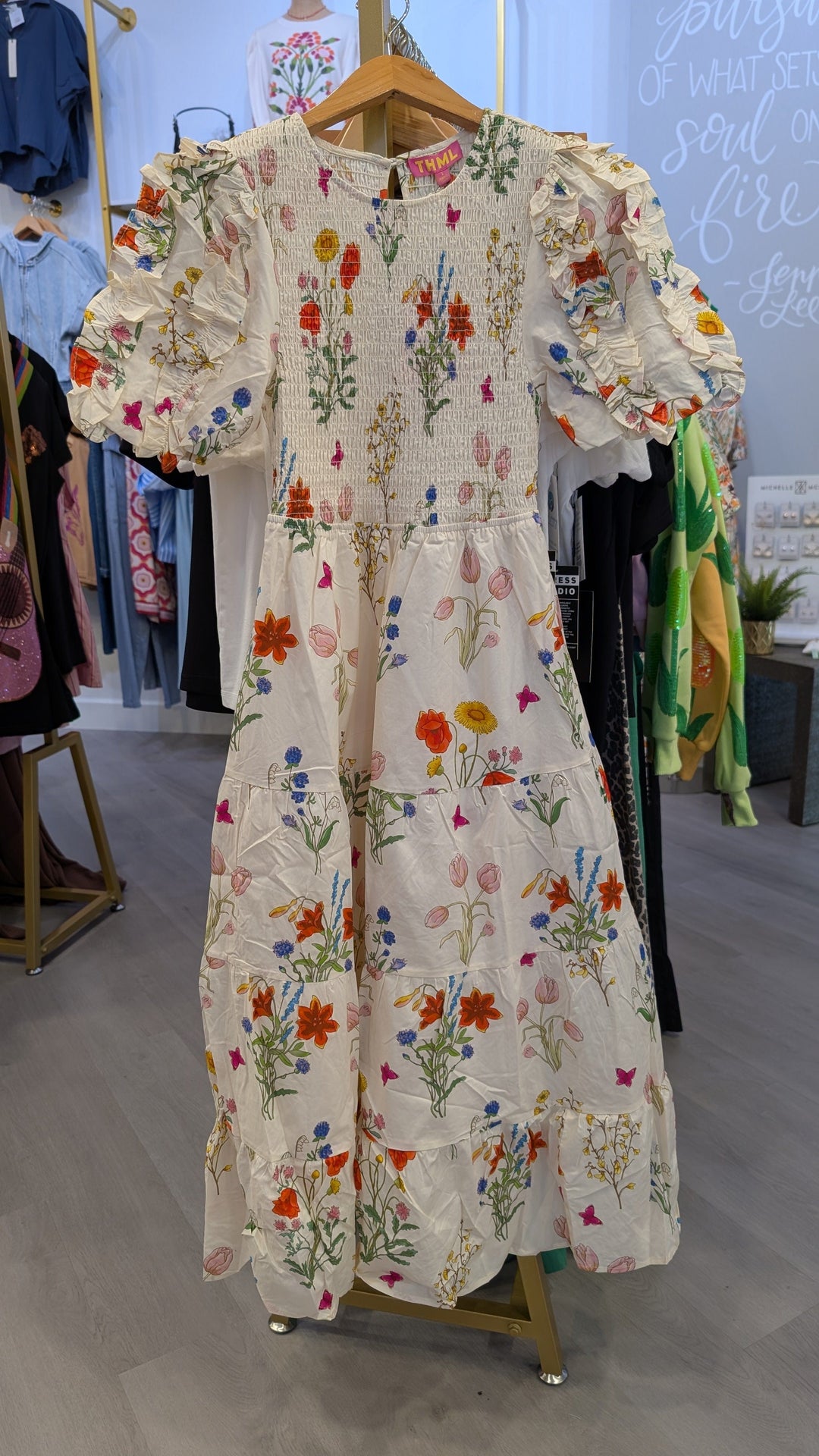 THML Dress Bonnie Floral Dress