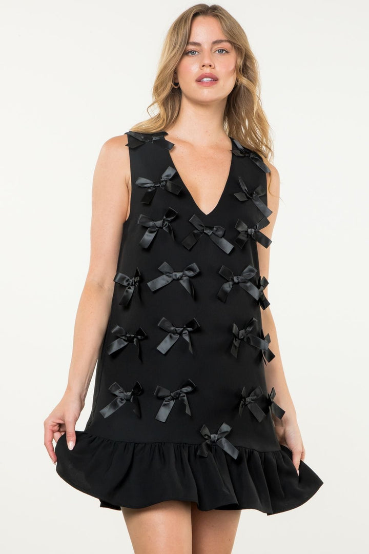 THML Dress Charli Bow Dress