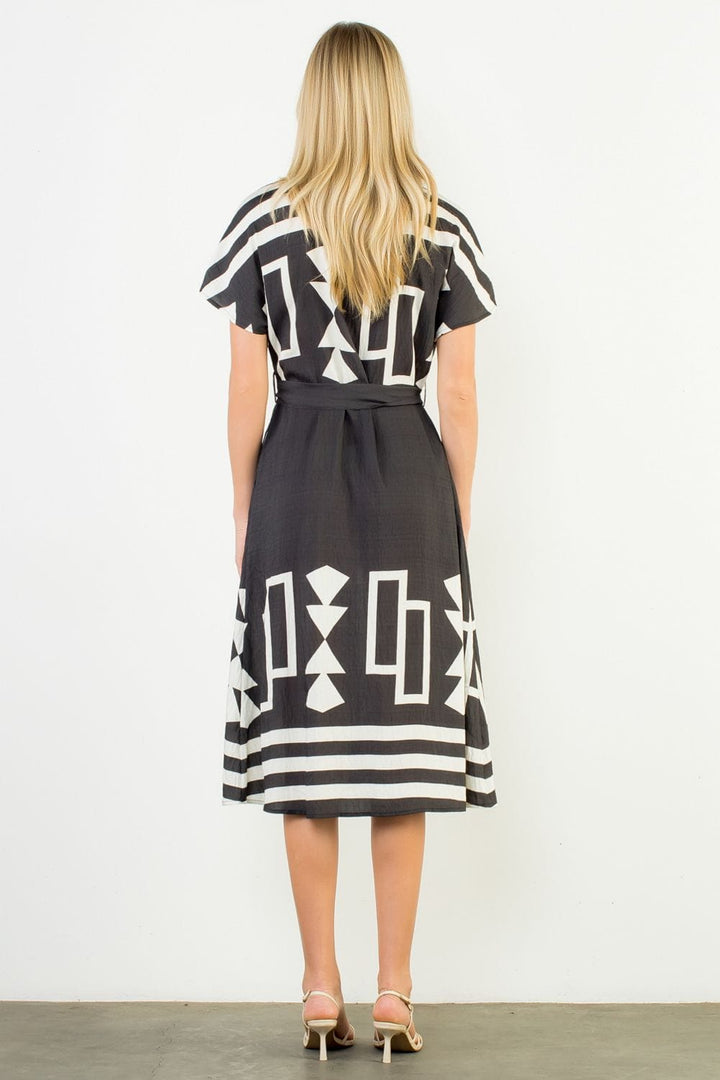 THML Dress Cora Contrast Dress